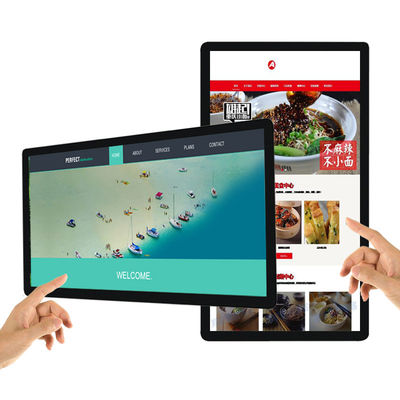 China 32 inch wallmounted capacitive touch lcd display supplier