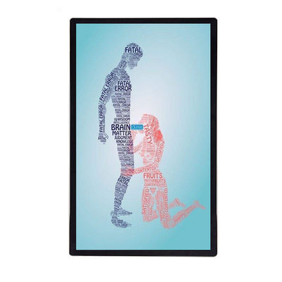 65 inch indoor wall mounted advertising player FHD UHD LCD panel advertising machine supplier