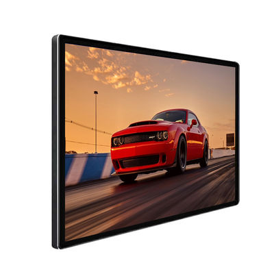32 inch ultra slim enclosure designed indoor wall advertising machine wall mount advertising player supplier