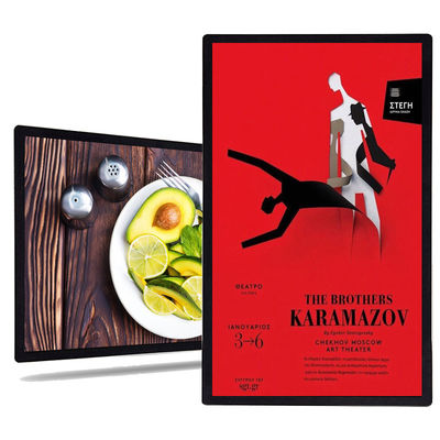 42 Inch wall mounted fast food kiosk portable digital signage player supplier