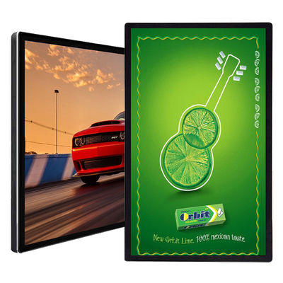 43/50 inch indoor 4K lcd wall mounted digital signage full colour supplier