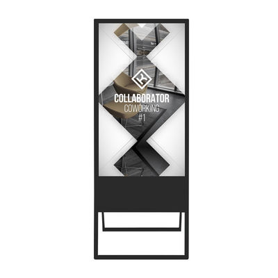 49 inch Factory Direct Supply Intelligent double face lcd window Advertising Display supplier