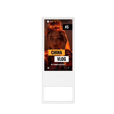 43 Inch 1500nits lcd sunlight readable advertising lcd display For shop window/Built-in CMS supplier
