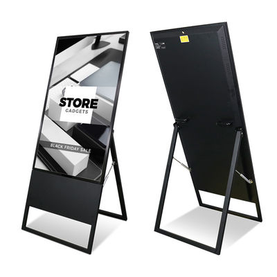 Shop window front/behind advertising lcd display 49 inch USB  plug / android supplier
