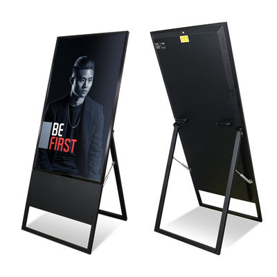 55 inch indoor sandwich board menu with android system supplier