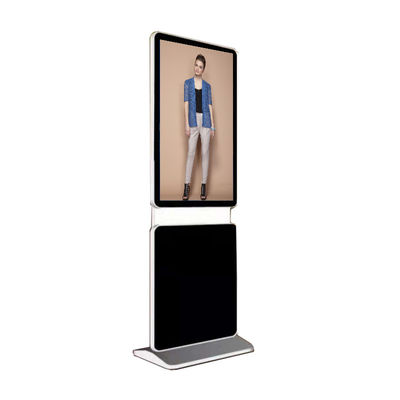 55 inch floor standing Android tv led lcd display stand supplier