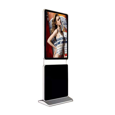 43 Inch Free Stand Semi Outdoor Network Wifi 3G 4G Mobile Walking Digital Signage Display LCD Advertisement Products supplier