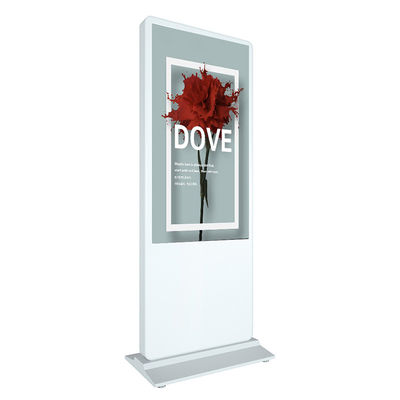 50 55 65 inchRetail store robot retro advertisement advertising photo booth video display player with rohs standard supplier