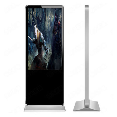 50 55 65 inchRetail store robot retro advertisement advertising photo booth video display player with rohs standard supplier