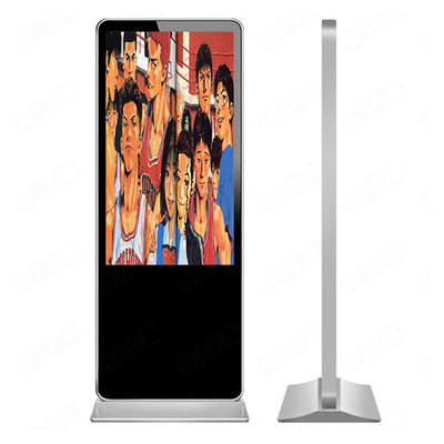 internet lcd shopping mall 65inch advertising player display kiosks digital signage supplier