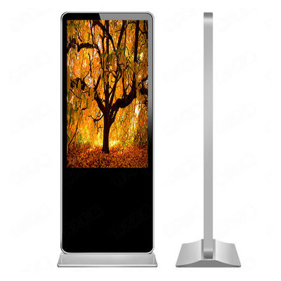 Fashionable 55" 65inch floor standing lcd advertising video tv kiosk monitor for retail store supplier