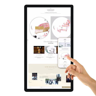 32 inch wallmounted capacitive touch lcd display supplier