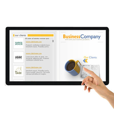 49inch Advertisement Wall Mount Display Information Kiosk High Brightness Kiosk LCD Digital Signage Ad Player supplier