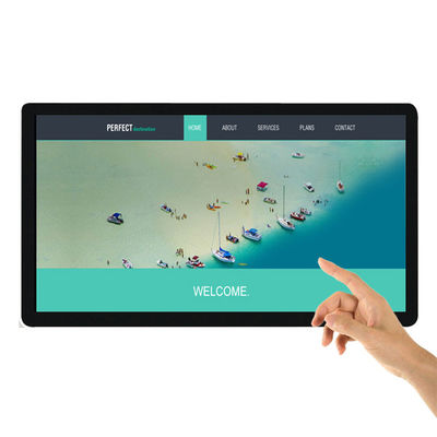 32 inch smart lcd wall mount digital signage 1920*1080p for advertising with USB WIFI touch screen supplier