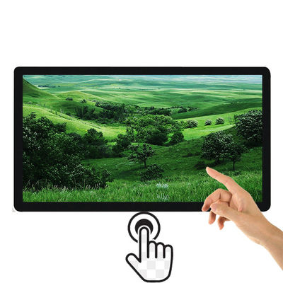 49 55 65 inch wall mount LCD interactive advertising touch digital signage screen supplier