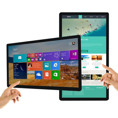 32 inch wall mount digital signage player touch screen information panel supplier