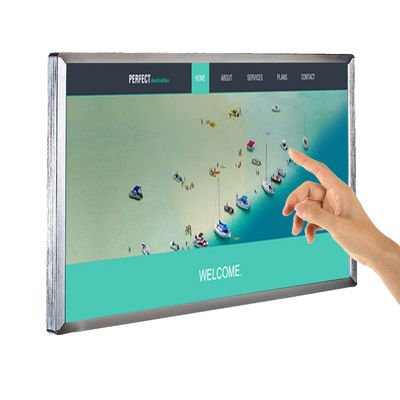 43, 55 inch IR Touch Screen display self service kiosk LCD interactive screens kiosk supplier