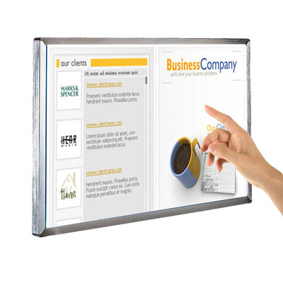 42 inch lcd panel horizontal interactive lcd monitor mount touch screen digital signage display supplier