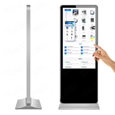 32inch standalone horizontal LCD touch screen digital sinage display monitor self service terminal kiosk supplier