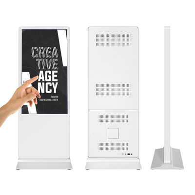 43inch standalone lcd display full new interactive IR touch screen self-service terminal kiosk supplier