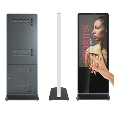 newest product network Android indoo floor standing 24/7 touch screen digital signage supplier