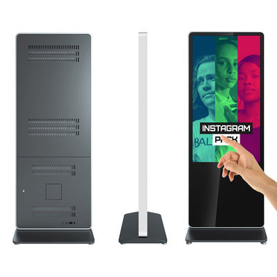 2020 bank floor stand all in one pc touch screen ad player supplier