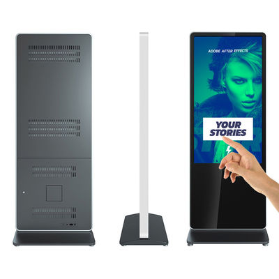 43 inch pedestal stand base ir touch screen advertising lcd Display photo booth photo printing kiosk supplier