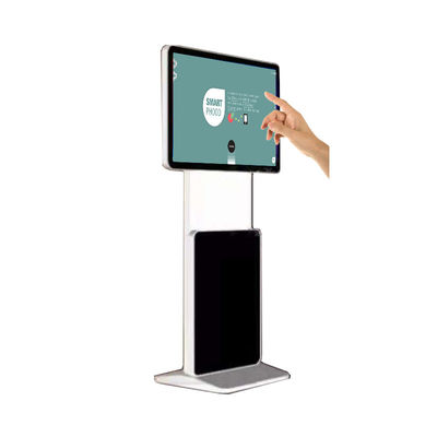 32inch totem touchscreen free standing interactive information kiosk with printer supplier
