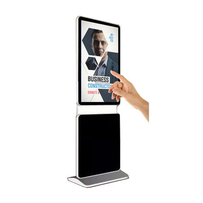 55 inch large touch screen landscape Human induction lcd multi touch display advertising player supplier